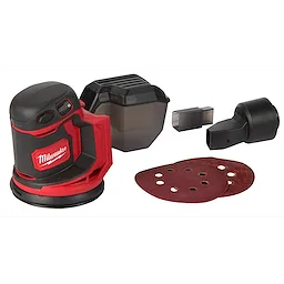 MILWAUKEE 2648-20 - Lijadoras Orbitales - SIN BATERIA NI CARGADOR - 18V M18 - 5 PULG - VELOCIDAD VARIABLE 7000 A 12000 OPM