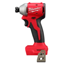 MILWAUKEE 3650-20 - Atornilladores - DE IMPACTO COMPACTO M18 - ENCASTRE HEXAGONAL 1/4 PULGADA - MOTOR SIN ESCOBILLAS - SIN BATERIA