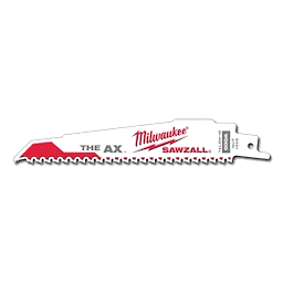 MILWAUKEE 48005021 - Seguetas - HOJA SIERRA SABLE 6 PULG 5 TPI MADERA-MANPOSTERIA - 5 PZAS (ACCESORIOS)