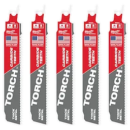 MILWAUKEE 48005501 - Seguetas - DIENTE DE CARBURO TORCH 150MM X 5 UNIDADES (Accesorios)