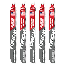 MILWAUKEE 48005502 - Seguetas - DIENTE DE CARBURO TORCH 230MM X 5 UNIDADES (Accesorios)