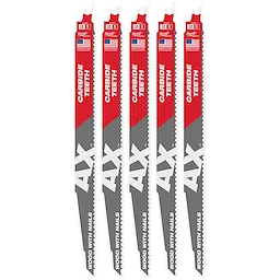 MILWAUKEE 48005527 - Seguetas - DIENTE DE CARBURO AX 300MM X 5 UNIDADES (Accesorios)