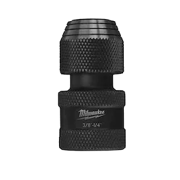 MILWAUKEE 48034405 - Adaptadores - DE CONEXIÓN SHOCKWAVE IMPACT DUTY - CONECTOR DE CUADRADO 3/8 PULGADA A HEXAGONAL 1/4 PULGADA (ACCESORIOS)