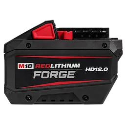 MILWAUKEE 4811-1813 - Baterias - BATERIA M18 12.0 A/H RED LITHIUM FORGE - MAYOR POTENCIA, CARGA MAS RAPIDA Y MAYOR VIDA UTIL