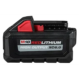 MILWAUKEE 4811-1865 - Baterias - 18V 6.0 A/H - HIGH OUTPUT HD (MAYOR RENDIMIENTO)