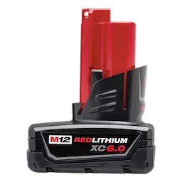 MILWAUKEE 4811-2460 - Baterias - 12V - BATERIA M12 REDLITHIUM XC6.0 - ION DE LITIO