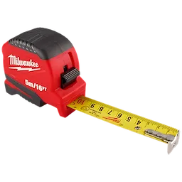 MILWAUKEE 48221717 - Cintas Metricas - COMPACTA RETRACTIL 5MX25MM - ESCALA METRICA Y EN PULGADAS