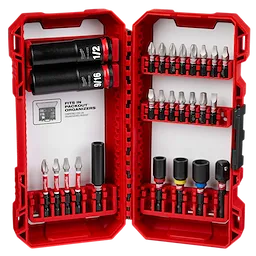 MILWAUKEE 4832-4408 - Cajas - 26 PIEZAS - PUNTAS Y BOCALLAVES