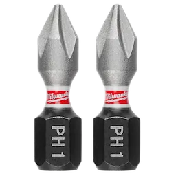 MILWAUKEE 4832-4411 - Puntas - PH1 corta (x2) (Accesorios)