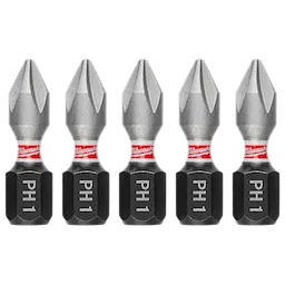 MILWAUKEE 4832-4661 - Puntas - PH1 IMPACTO CORTA X 5 PZAS (Accesorios)