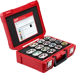 MILWAUKEE 49-12-KITA - Mordazas - JUEGO DE PIEZAS EXACT N° 6 - KIT DE MOLDES DE ALUMINIO EN FORMA DE U 12T 750 MCM - PARA CRIMPEADORA FORCE LOGIC 277922