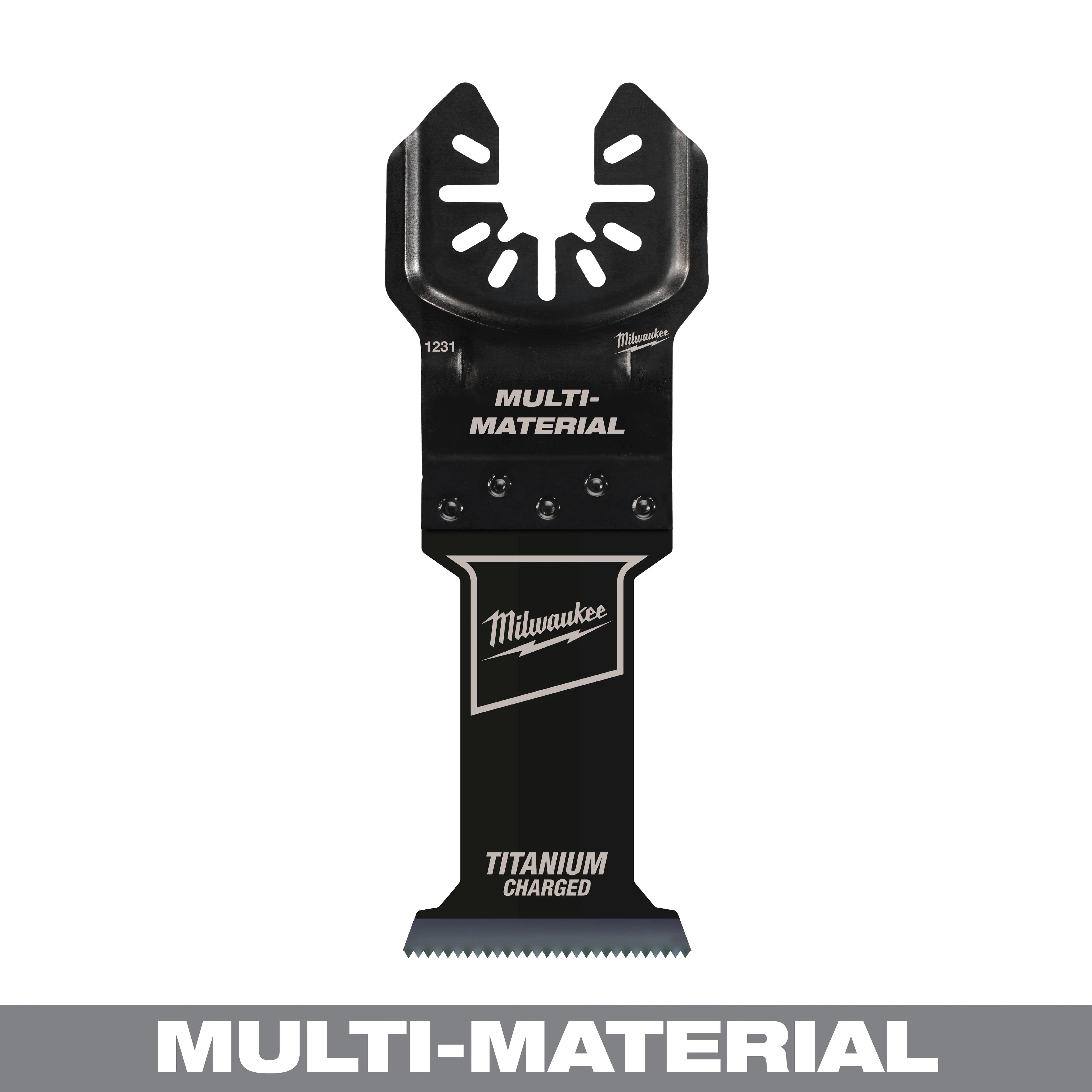 MILWAUKEE 49251231 - Hojas - HOJA MULTIMATERIAL BIMETALICA CON TITANIO DE 1.3/8 PULG (35MM) PARA MULTITOOL (Accesorios)