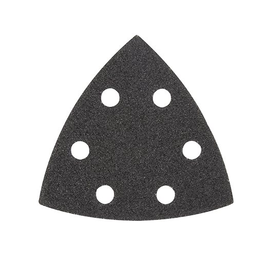 MILWAUKEE 49252080 - Lijas - GRANO 80 - HOJA DE LIJA TIPO DELTA, PARA USO MULTITOOL X 6 UNIDADES (Accesorios)
