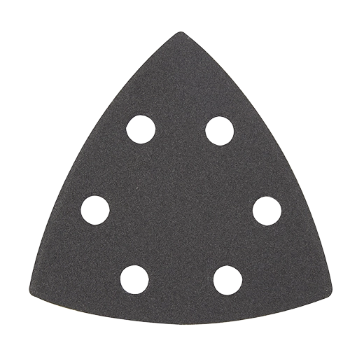 MILWAUKEE 49252180 - Lijas - GRANO 180 - HOJA DE LIJA TIPO DELTA, PARA USO MULTITOOL X 6 UNIDADES (Accesorios)