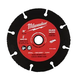 MILWAUKEE 49-94-3005 - Discos - SEGMENTADO ABRASIVO DE CARBURO DE 3 PULGADAS - PARA 2522 (Accesorios)