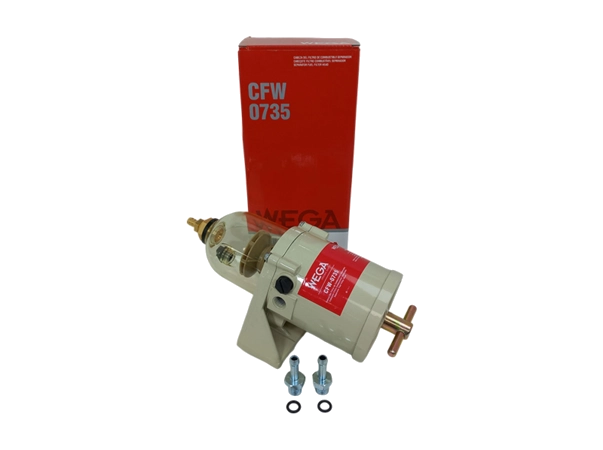 WEGA CFW-0735 - Cabezal de adaptación para motor marítimo para FCD-0735