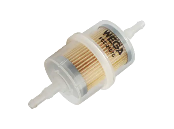WEGA FCC-216TC - UniVersal doble pico nylon transparente (blister x 12 unidades)