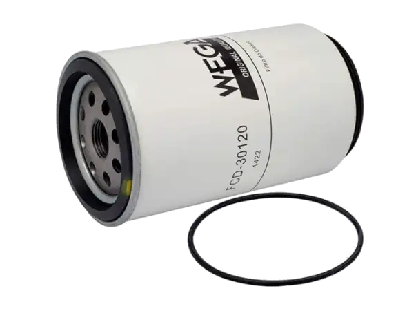 WEGA FCD-30120 - Filtro tipo Racor (CON VASO Y PURGADOR - PAPEL DE COMBUSTIBLE DE SERVICIO PESADO 27 LTS/M² X SEG - PORO 30µ)