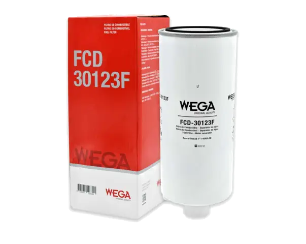 WEGA FCD-30123F - VW CONSTELLATION 13.180 (Flexible) (UNIDAD SELLADA CON PURGADOR Y SENSOR - PAPEL DE COMBUSTIBLE DE SERVICIO PESADO 2,45 LTS/M² X SEG - PORO 30µ)