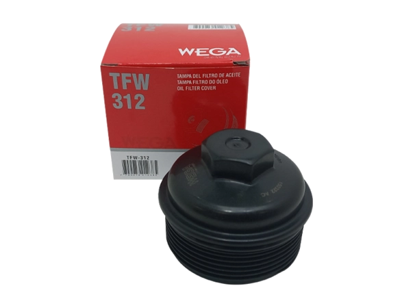 WEGA TFW-312 - General Motors Captiva Ecotec 2.4 16V 171cv 09- 11 / Malibu 2.4 16V 171cv 2010 --> Filter housing cap (Tapa de Filtro para WOE-312)
