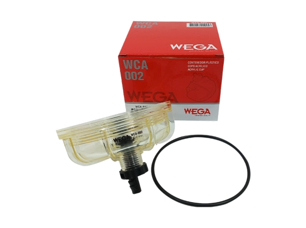WEGA WCA-002 - Vaso acrílico para FCD-3010 / FCD-3012 / FCD-30120 / FCD-30123 / FCD-30125 / FCD-30126 / FCD-30127 / FCD-30128 / FCD-3029 / FCD-3030 / FCD-3060 / FCD-3090 / FCD-3090/1 / FCD-3090/3