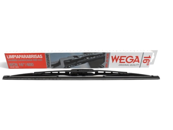 WEGA WCN16/400 - Escobilla Limpiaparabrisas Convencional 400mm