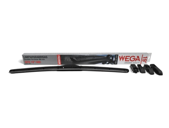 WEGA WFB19/480 - Escobilla Limpiaparabrisas Flat Blade 480mm