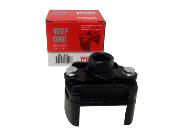 WEGA WSF-080 - Saca filtros para diámetros entre 60 a 80 mm / 2 3/8” a 3 1/8”