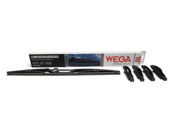WEGA WTS16/400 - Escobilla Limpiaparabrisas Trasera Convencional 400mm